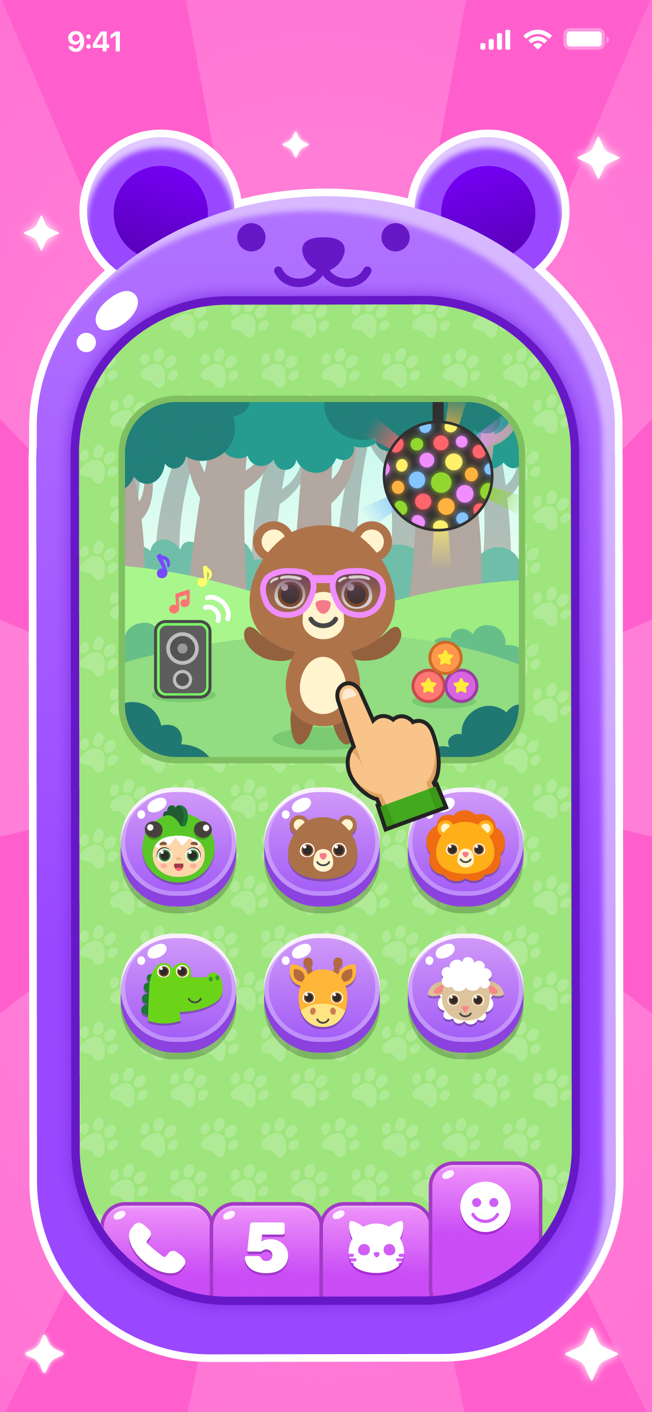 اسکرین شات 7 بازی Baby phone - Games for Kids 2+