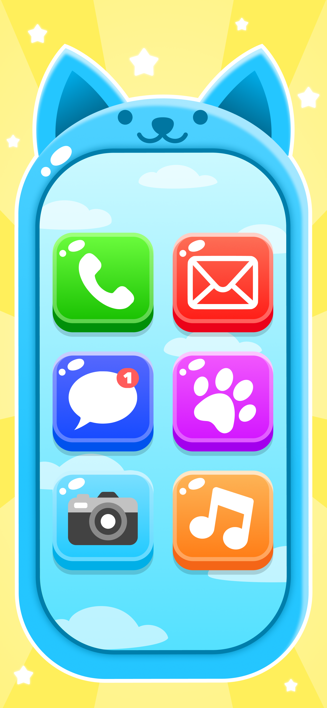 اسکرین شات 2 بازی Baby phone - Games for Kids 2+