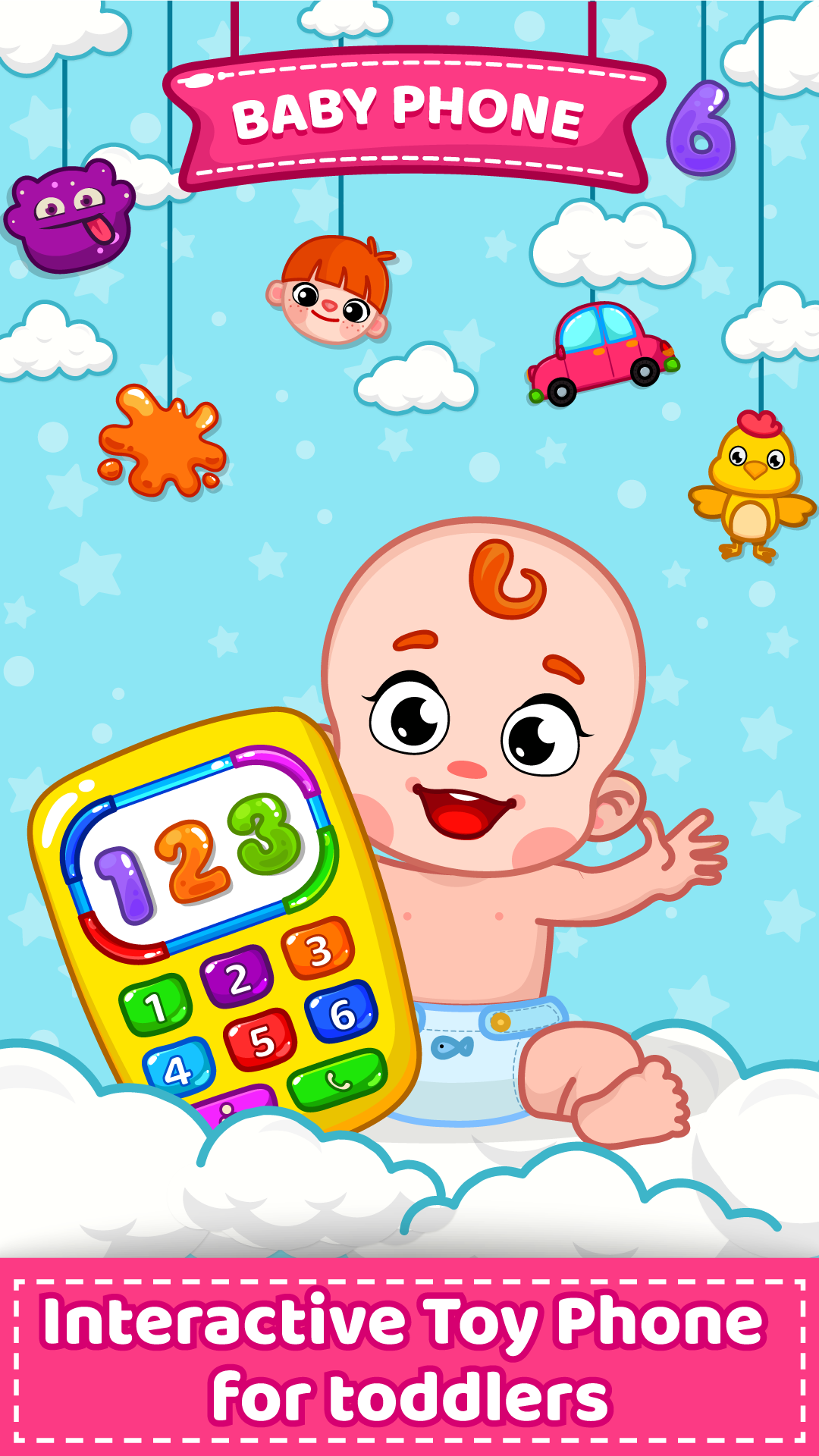 اسکرین شات 1 بازی Baby Phone for Toddlers Games