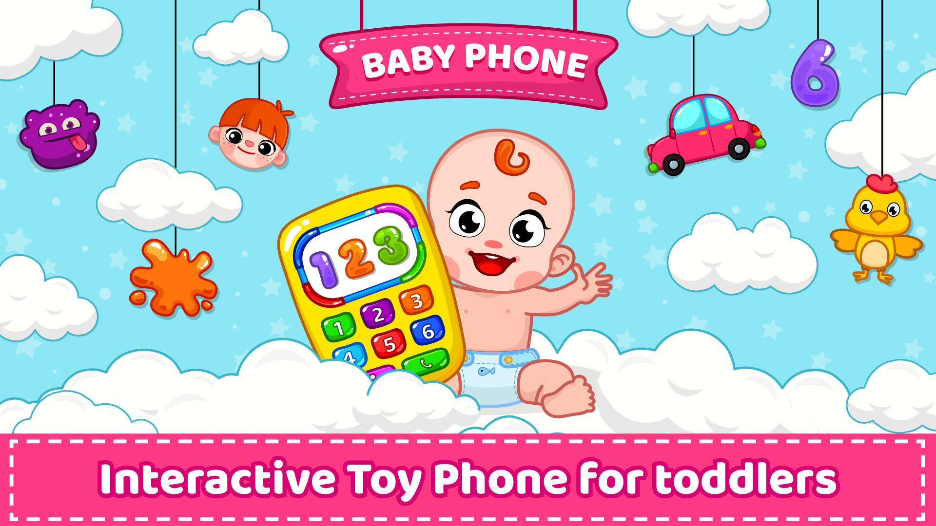 اسکرین شات 8 بازی Baby Phone for Toddlers Games