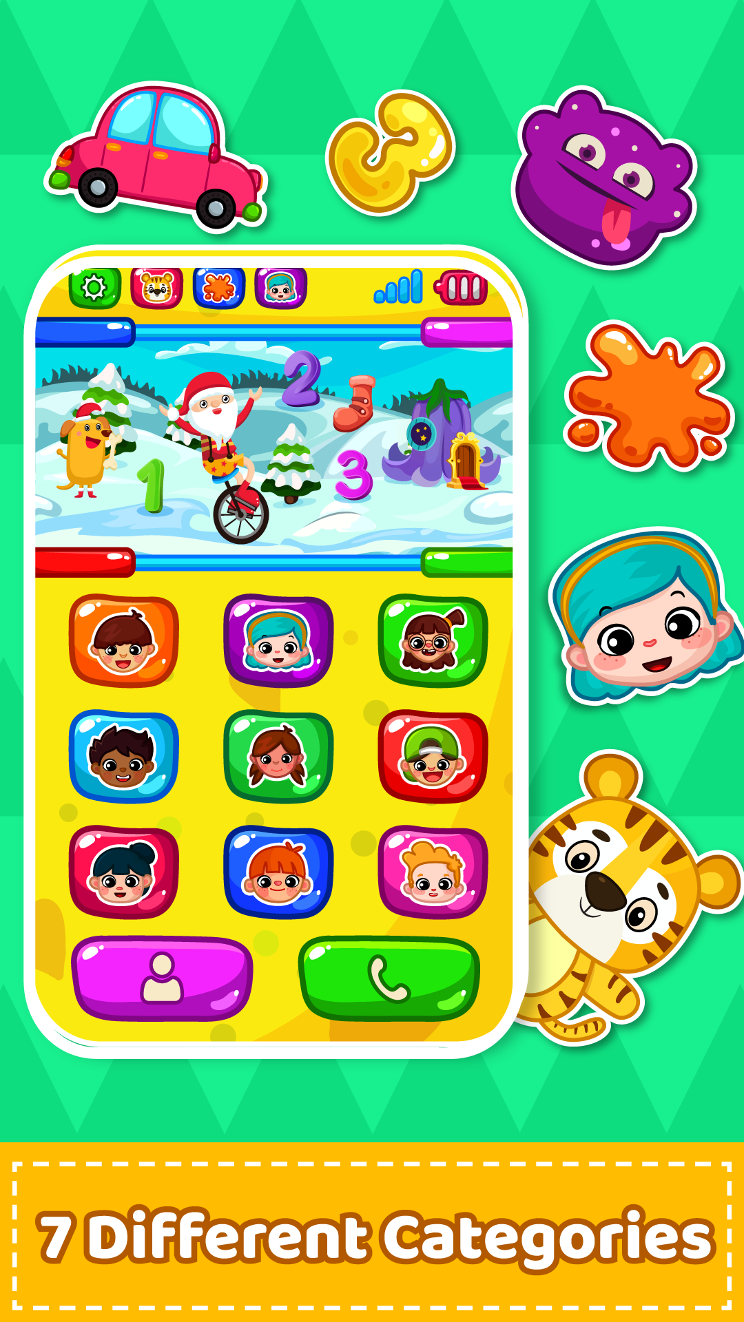 اسکرین شات 5 بازی Baby Phone for Toddlers Games