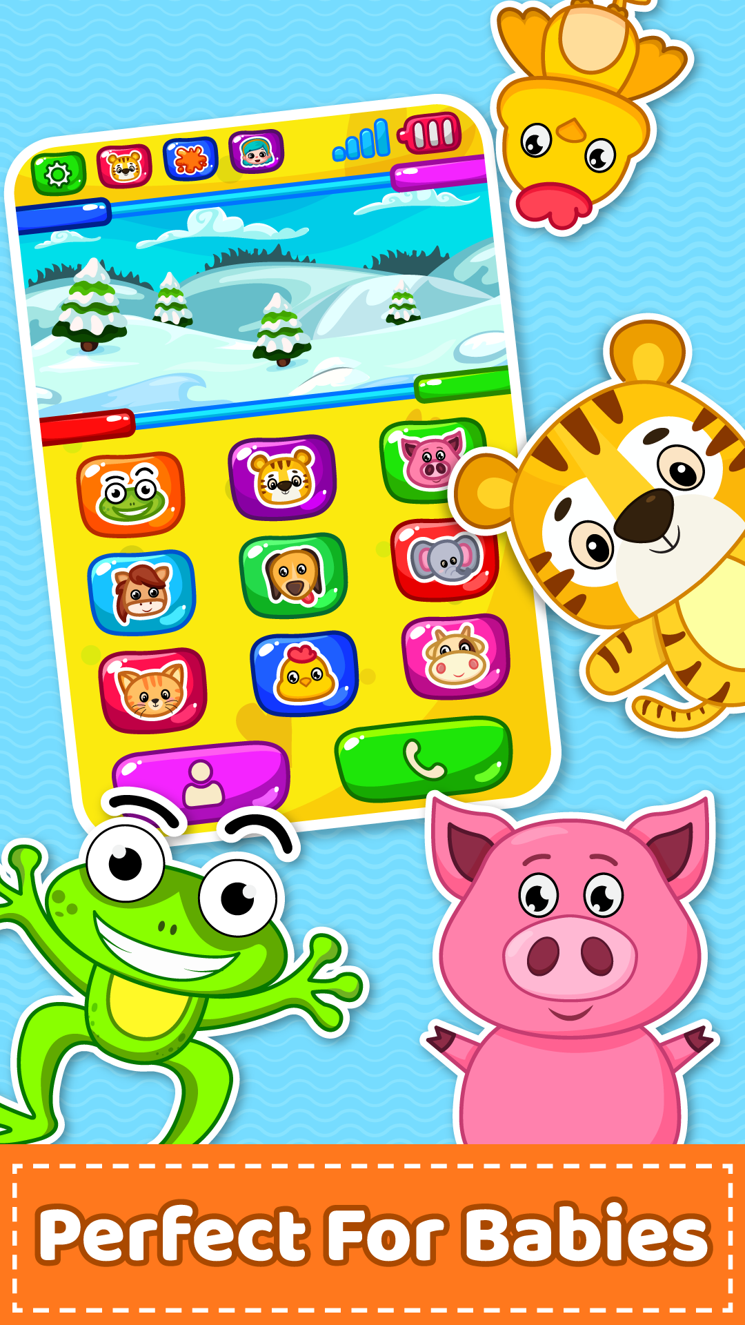 اسکرین شات 3 بازی Baby Phone for Toddlers Games