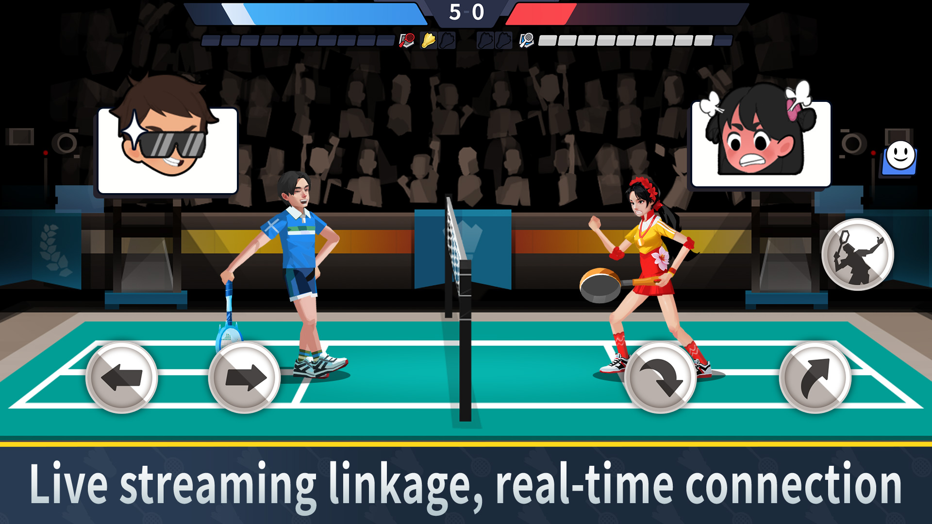 اسکرین شات 3 بازی Badminton League