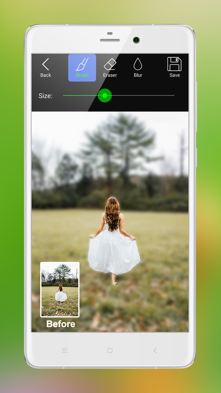 اسکرین شات 2 برنامه DSLR Camera Effect Maker