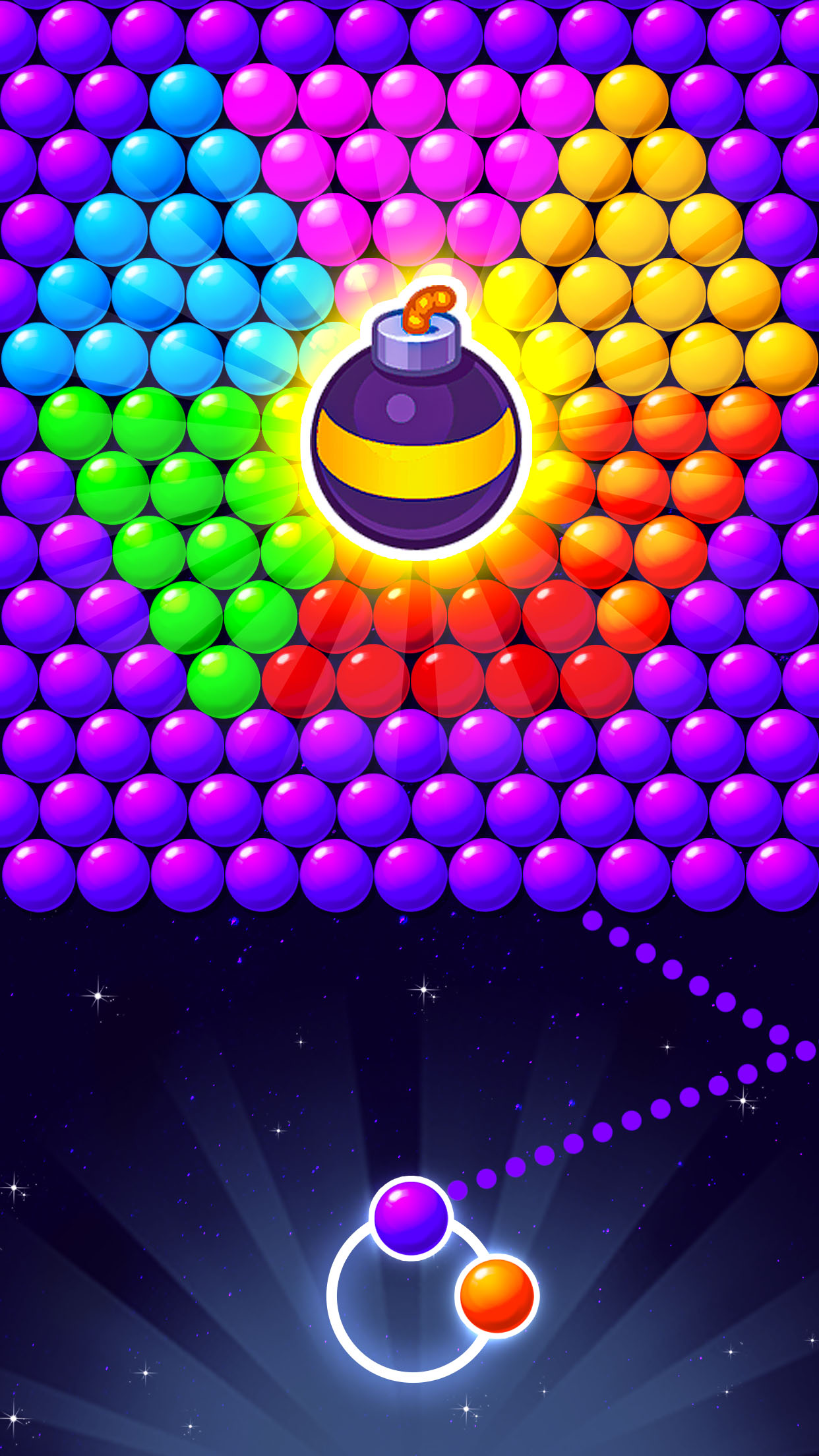 اسکرین شات 1 بازی Bubble Pop - Kids Game·Shooter