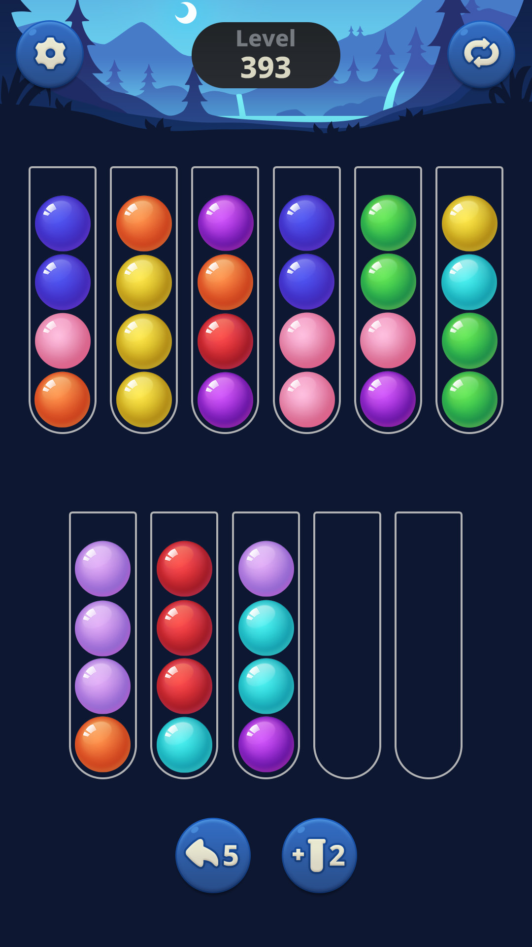 اسکرین شات 1 بازی Ball Sort - Color Puz Game