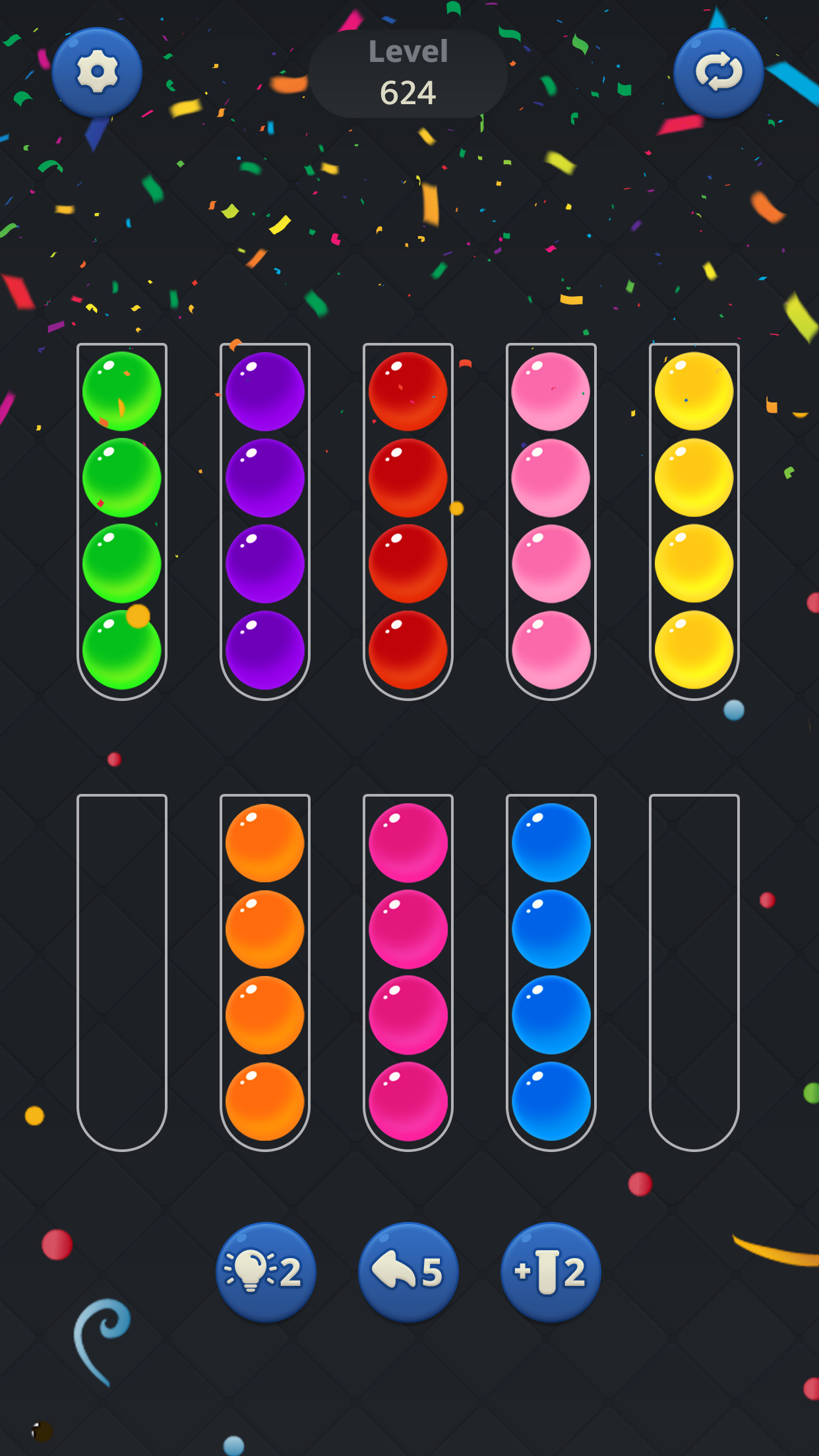 اسکرین شات 3 بازی Ball Sort - Color Puz Game