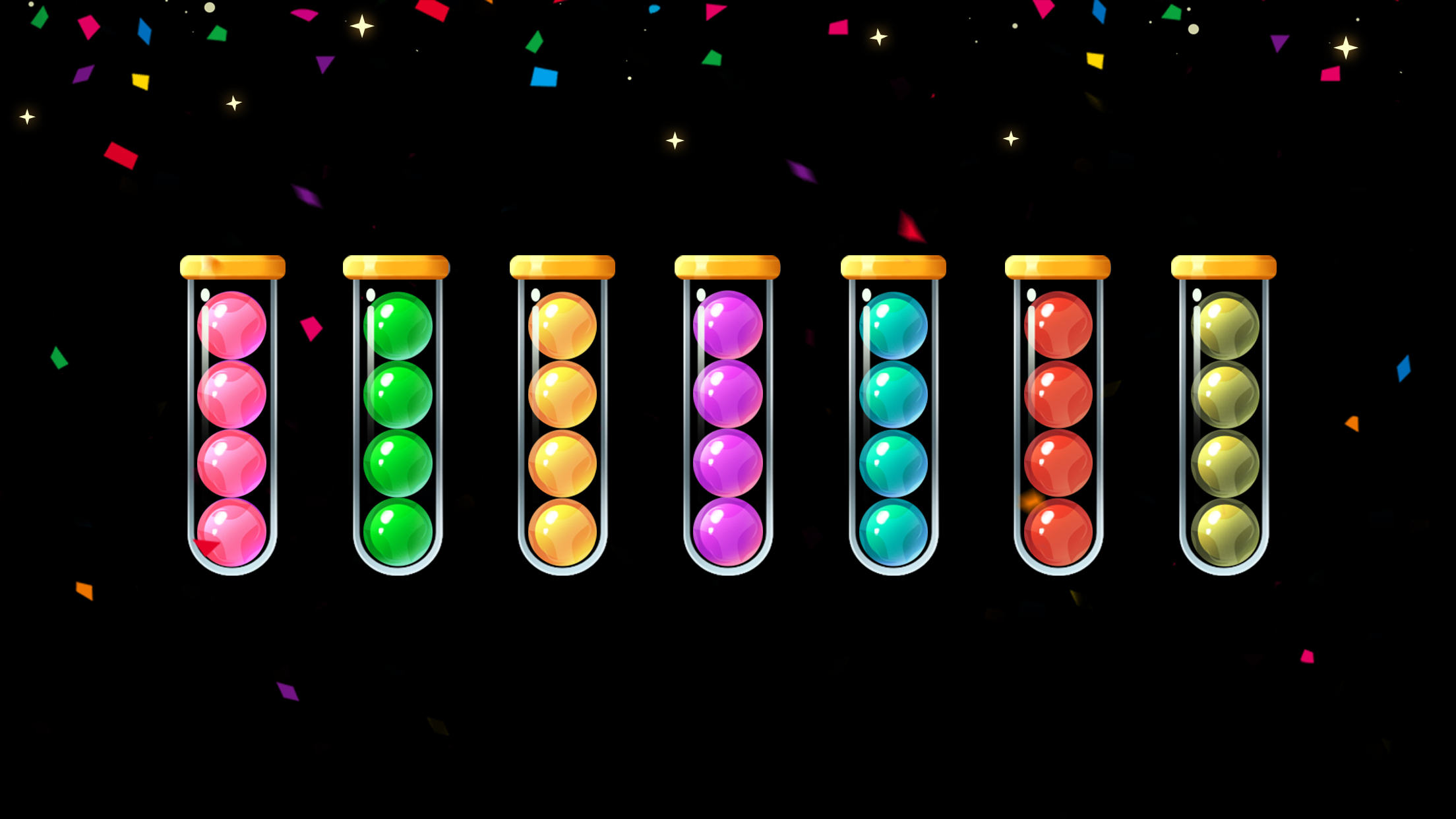 اسکرین شات 8 بازی Ballsorter: Ball Sort Puzzle