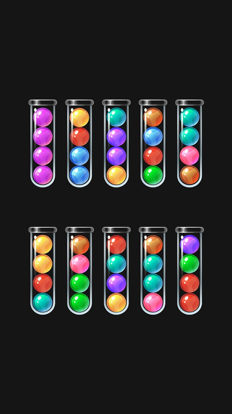 اسکرین شات 5 بازی Ballsorter: Ball Sort Puzzle