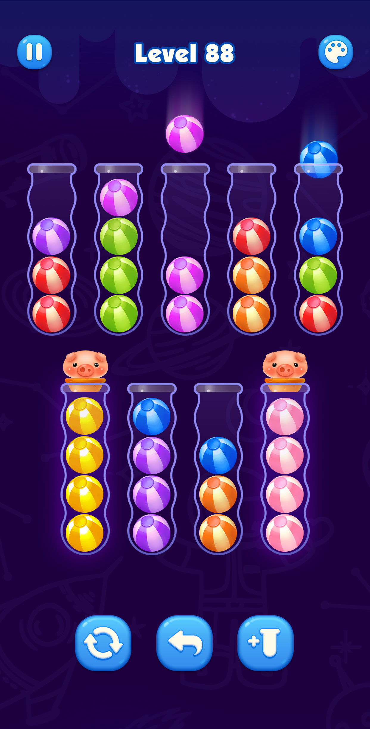 اسکرین شات 2 بازی Ball Sort Puzzle