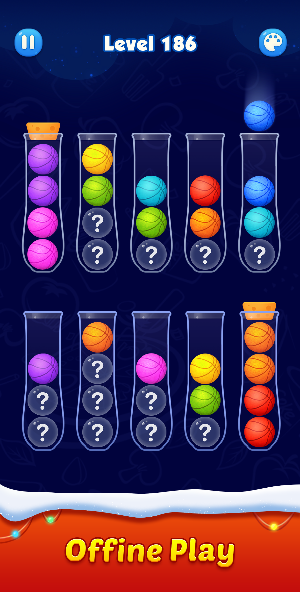 اسکرین شات 5 بازی Ball Sort Puzzle - Color Match