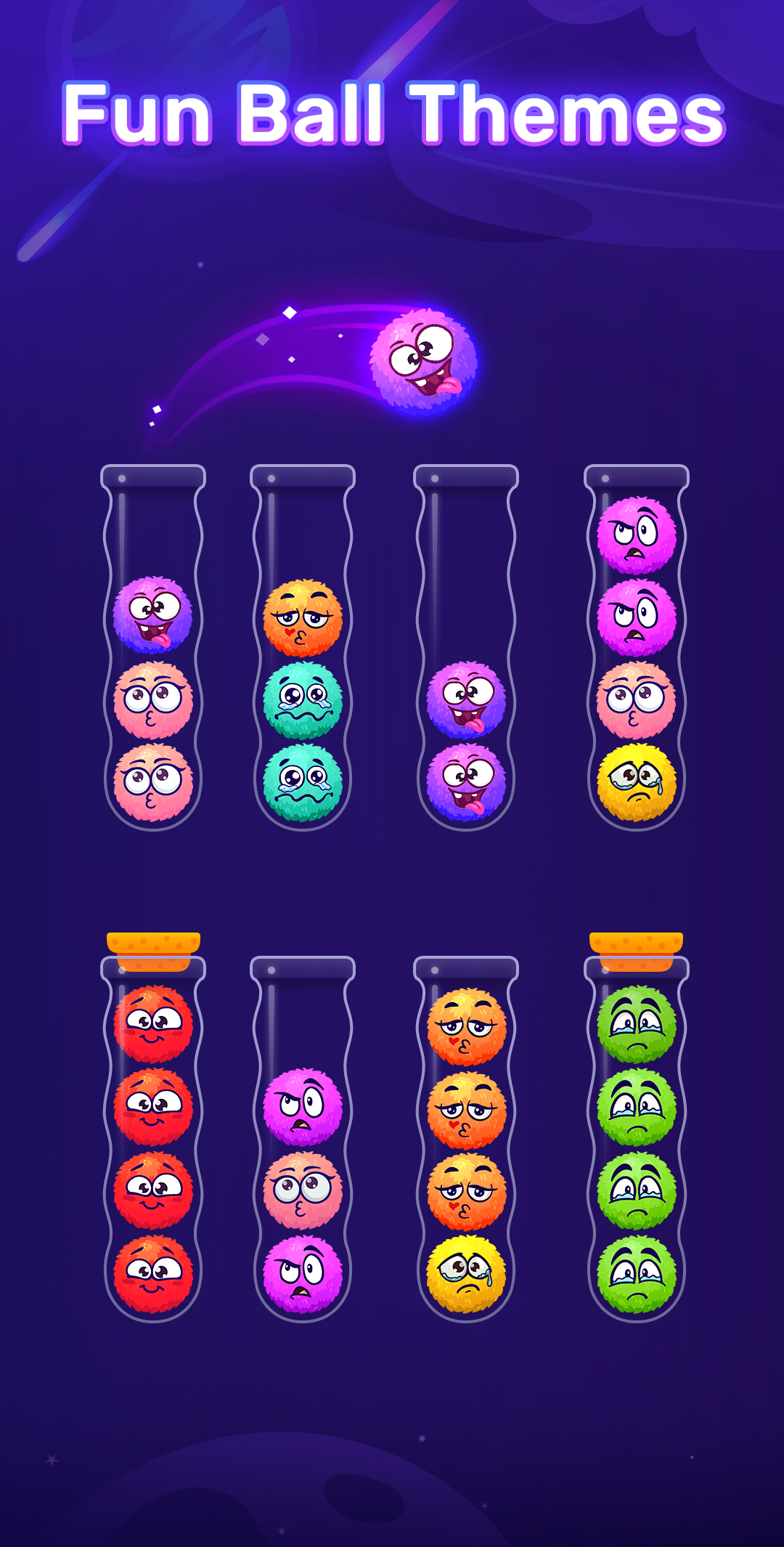 اسکرین شات 2 بازی Ball Sort - Color Sort Puzzle!
