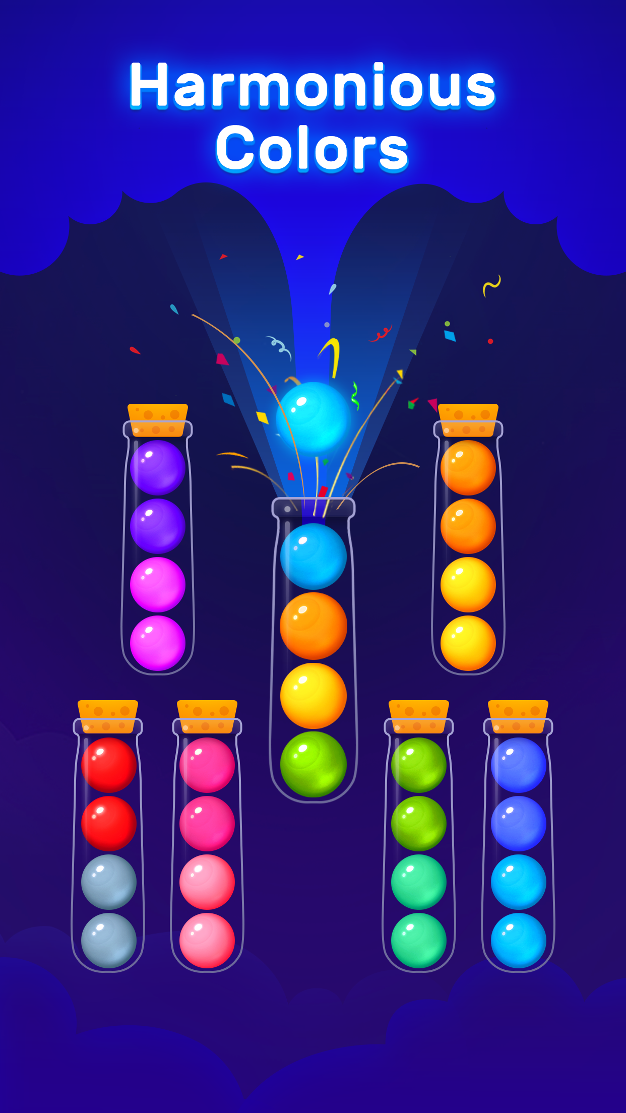 اسکرین شات 5 بازی Ball Sort - Color Sort Puzzle!