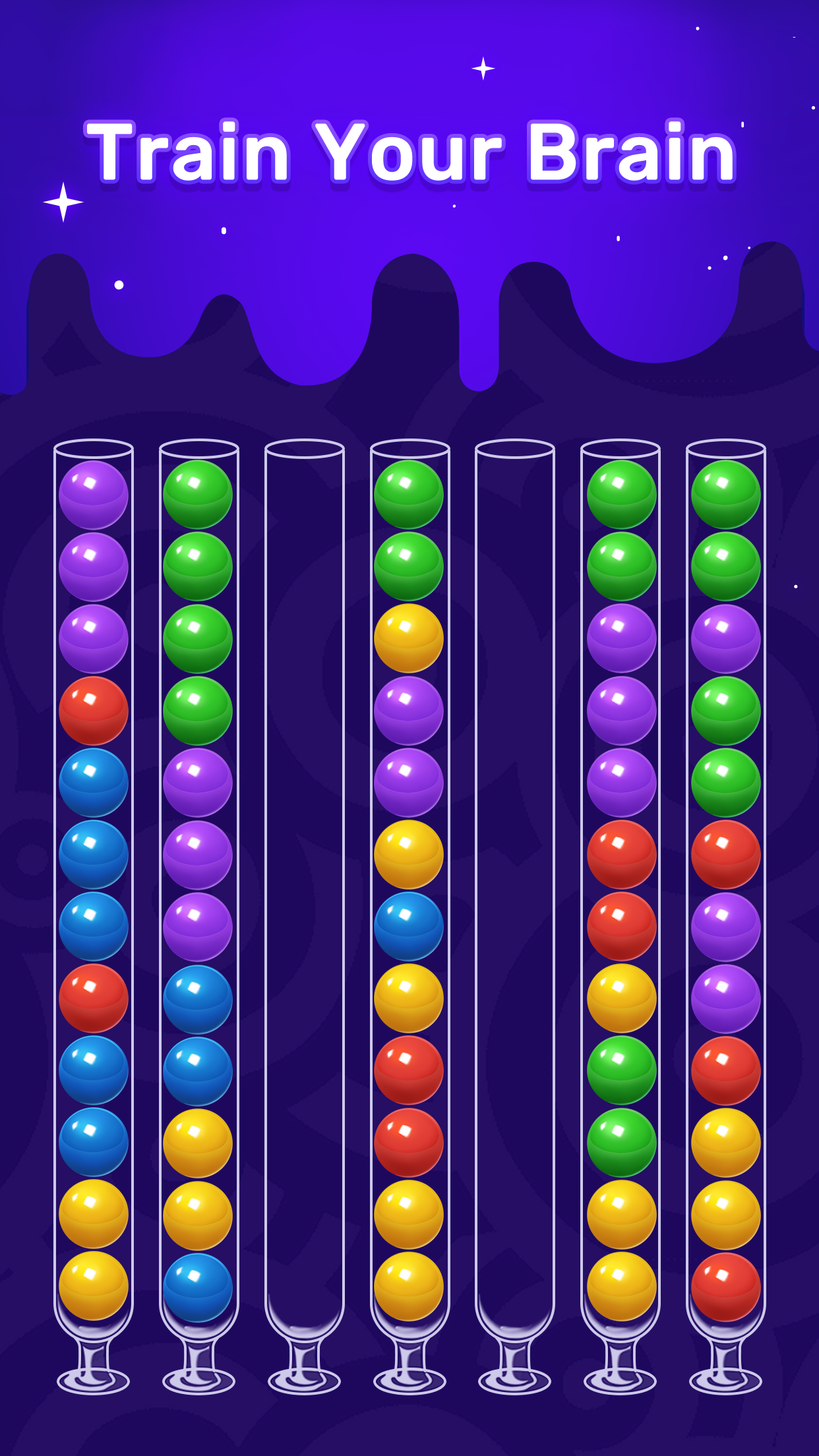 اسکرین شات 1 بازی Ball Sort - Color Sort Puzzle!