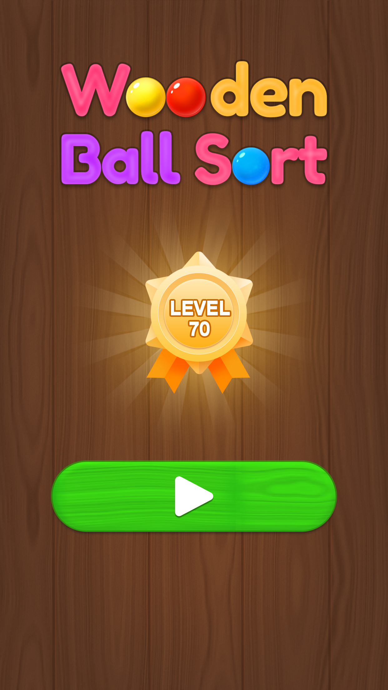 اسکرین شات 7 بازی Wooden Ball Sort - Puzzle Game