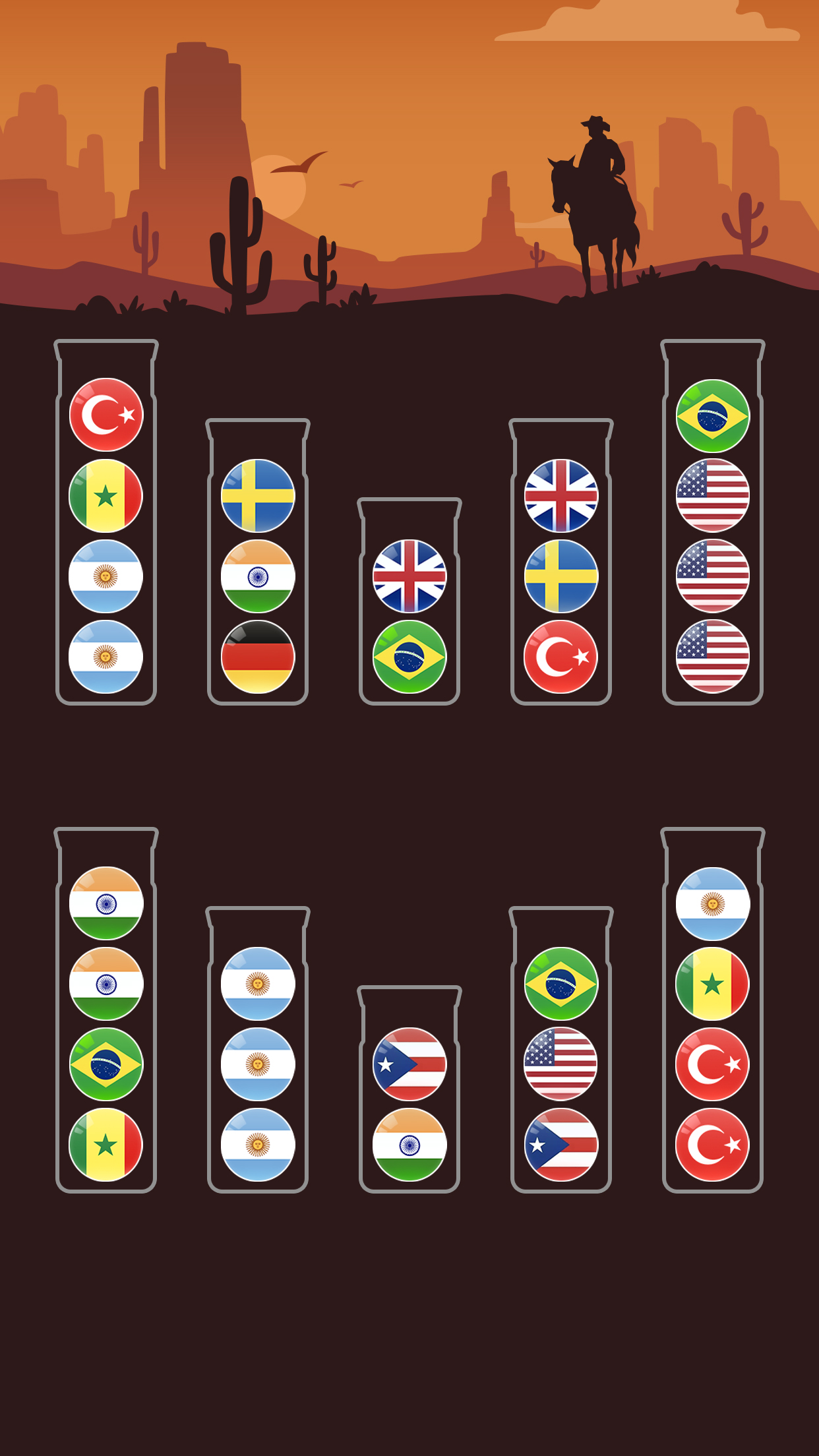 اسکرین شات 2 بازی Ball Sort: Color Puzzle Master