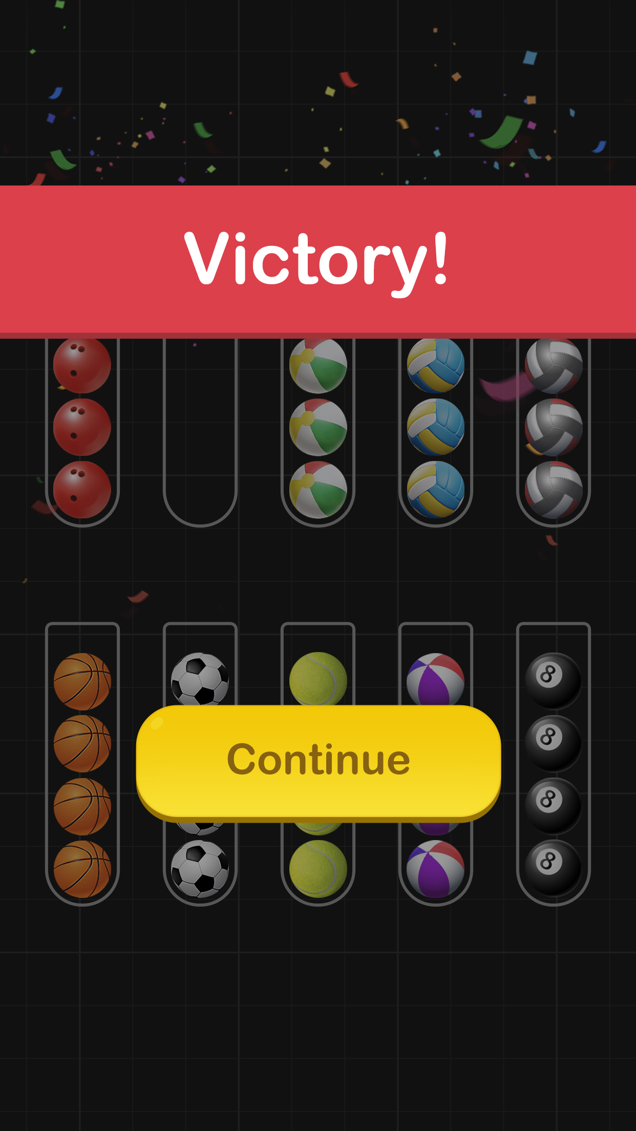 اسکرین شات 6 بازی Ball Sort: Color Puzzle Master