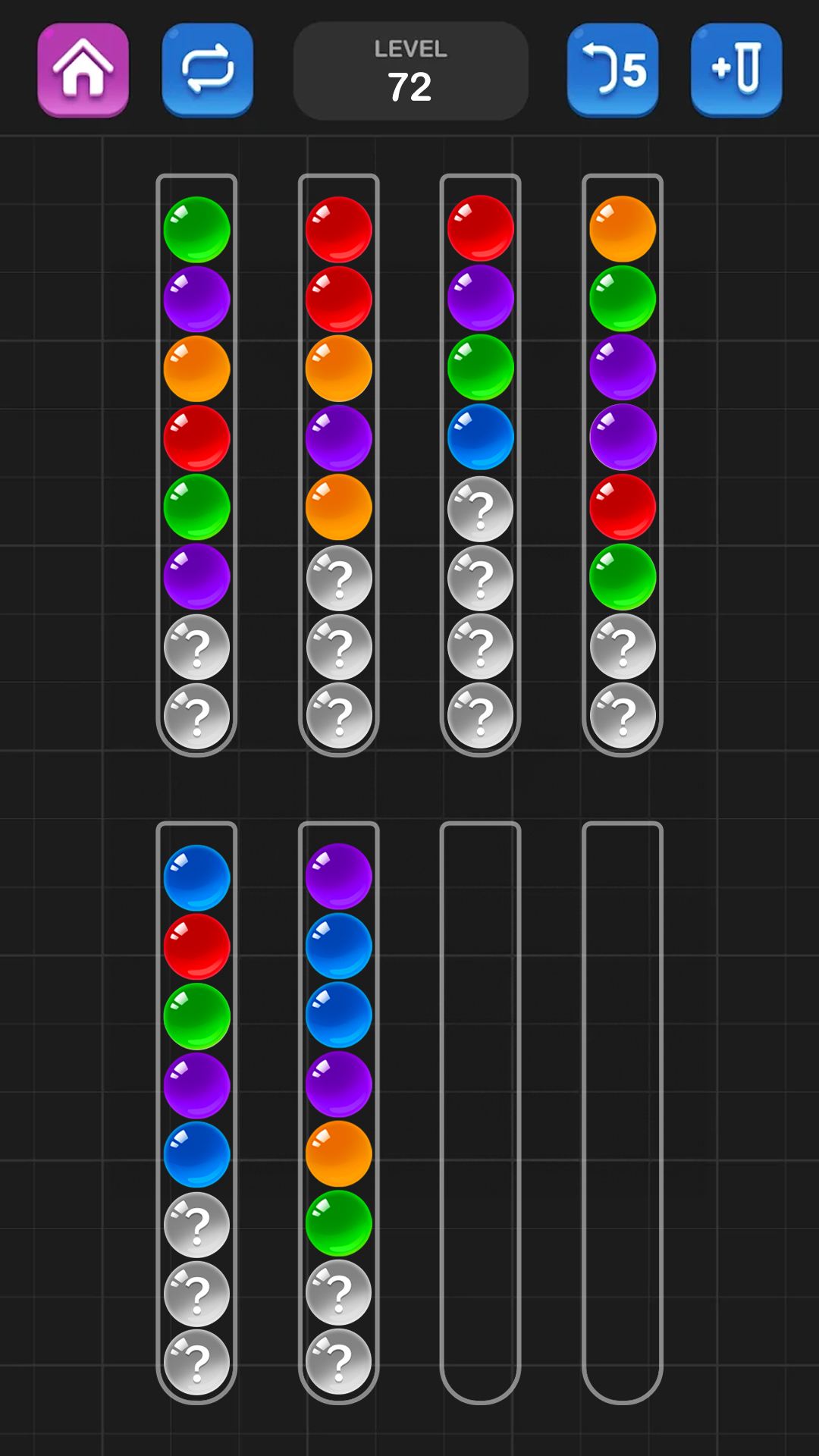 اسکرین شات 2 بازی Ball Sort Puzzle - Color Game
