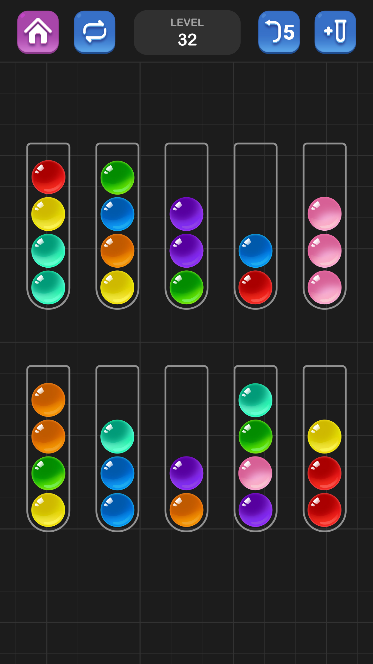 اسکرین شات 4 بازی Ball Sort Puzzle - Color Game