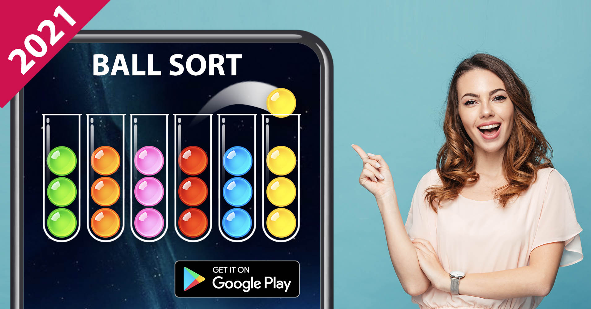 اسکرین شات 7 بازی Ball Sort - Color Sorting Game