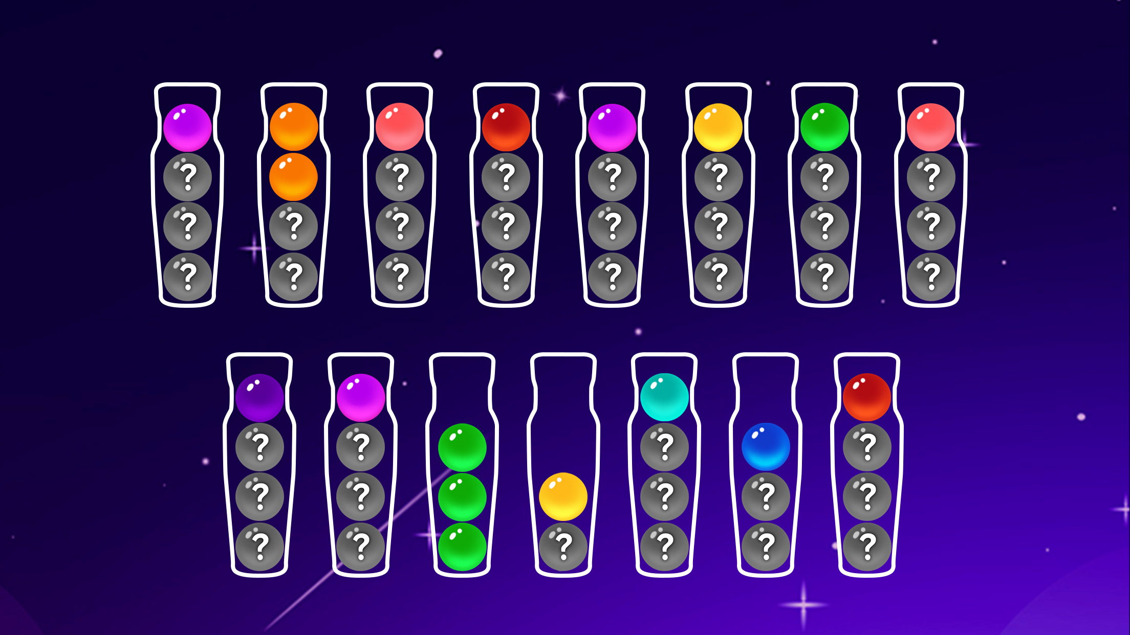 اسکرین شات 8 بازی Ball Sort: Sorting-Bubble Sort