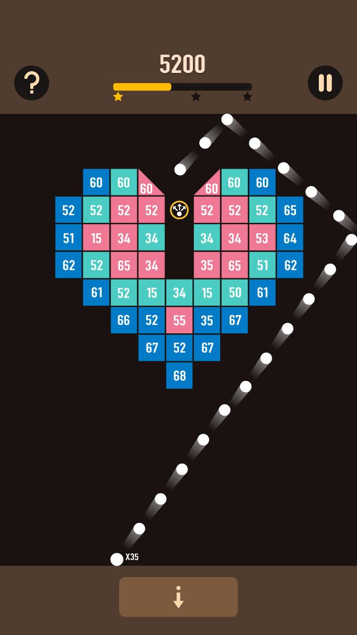 اسکرین شات 1 بازی Balls Bricks Breaker 3