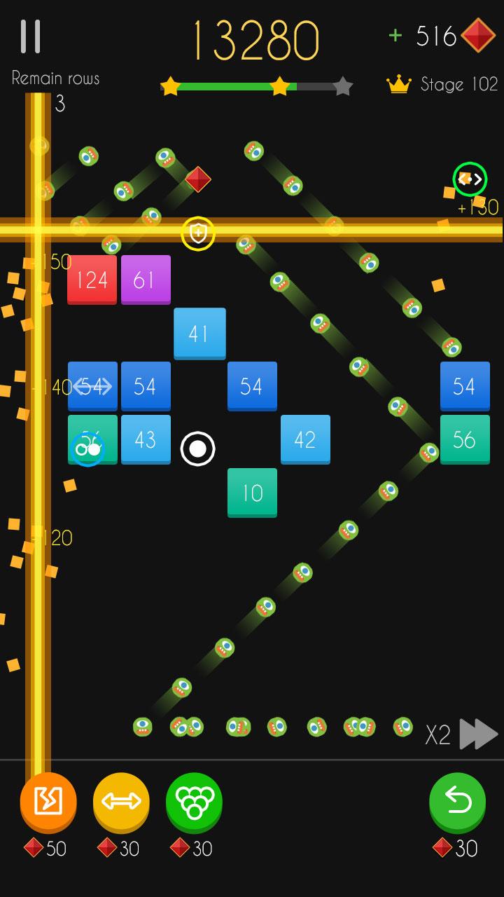 اسکرین شات 5 بازی Balls Bricks Breaker 2