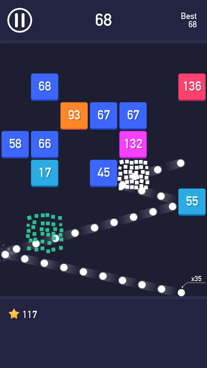 اسکرین شات 3 بازی Balls Bricks Breaker