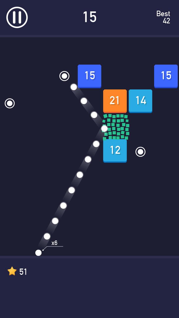 اسکرین شات 6 بازی Balls Bricks Breaker