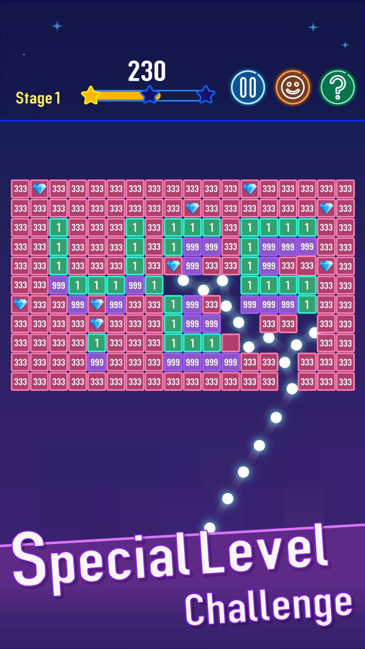 اسکرین شات 3 بازی Balls Bricks Breaker 4