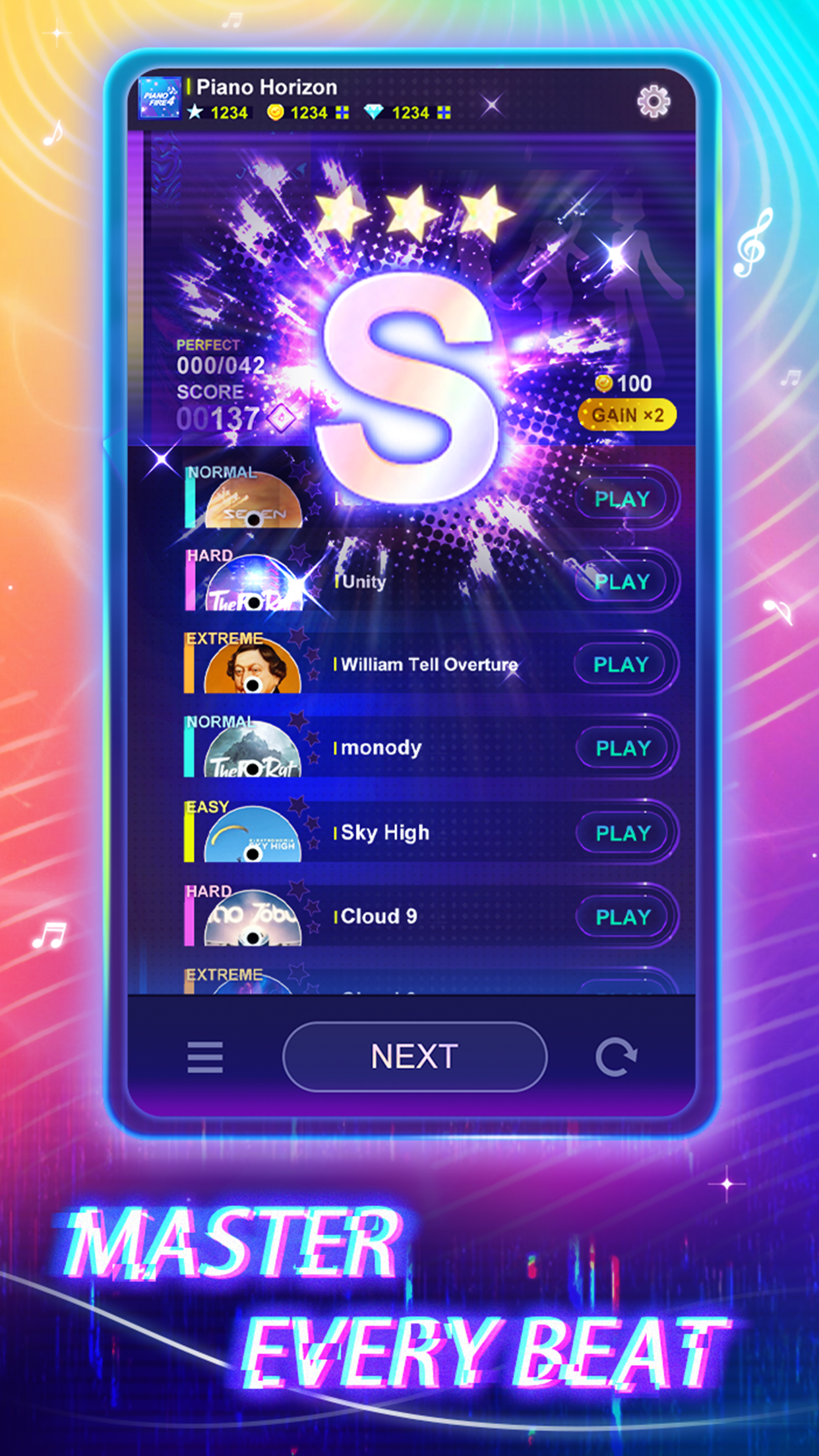 اسکرین شات 4 بازی Piano Horizon: My Band GO!