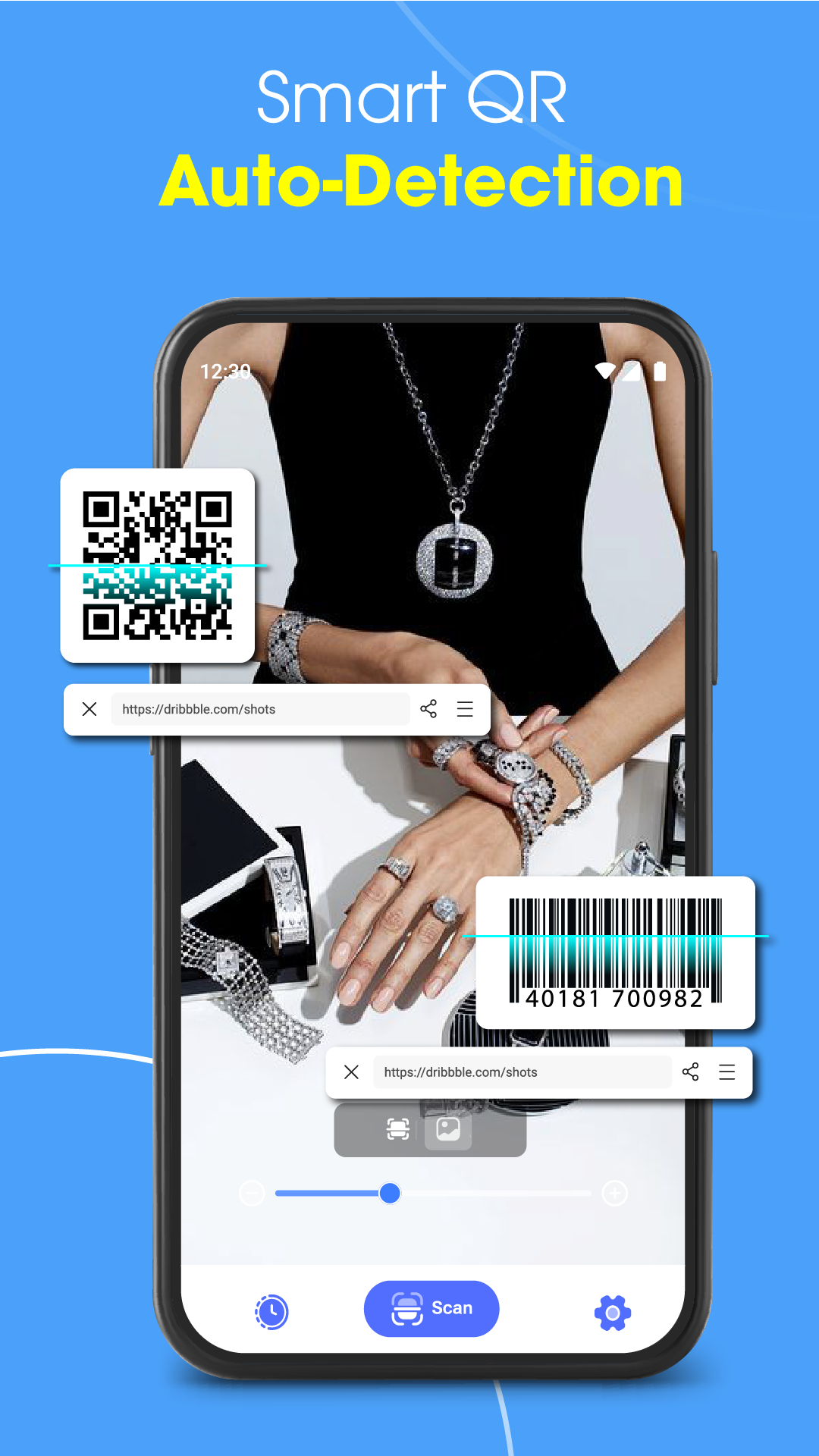 اسکرین شات 4 برنامه Scan Now: Barcode Scanner QR