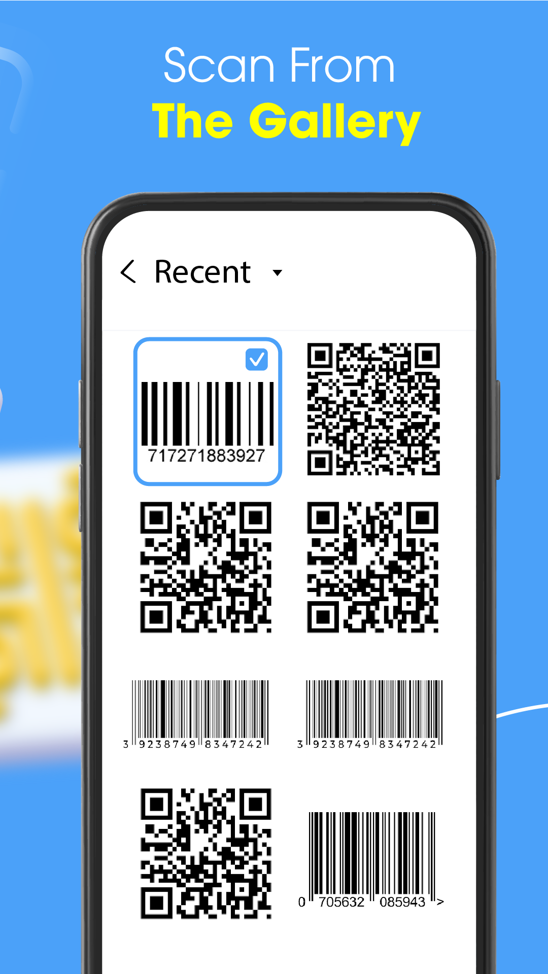 اسکرین شات 3 برنامه Scan Now: Barcode Scanner QR
