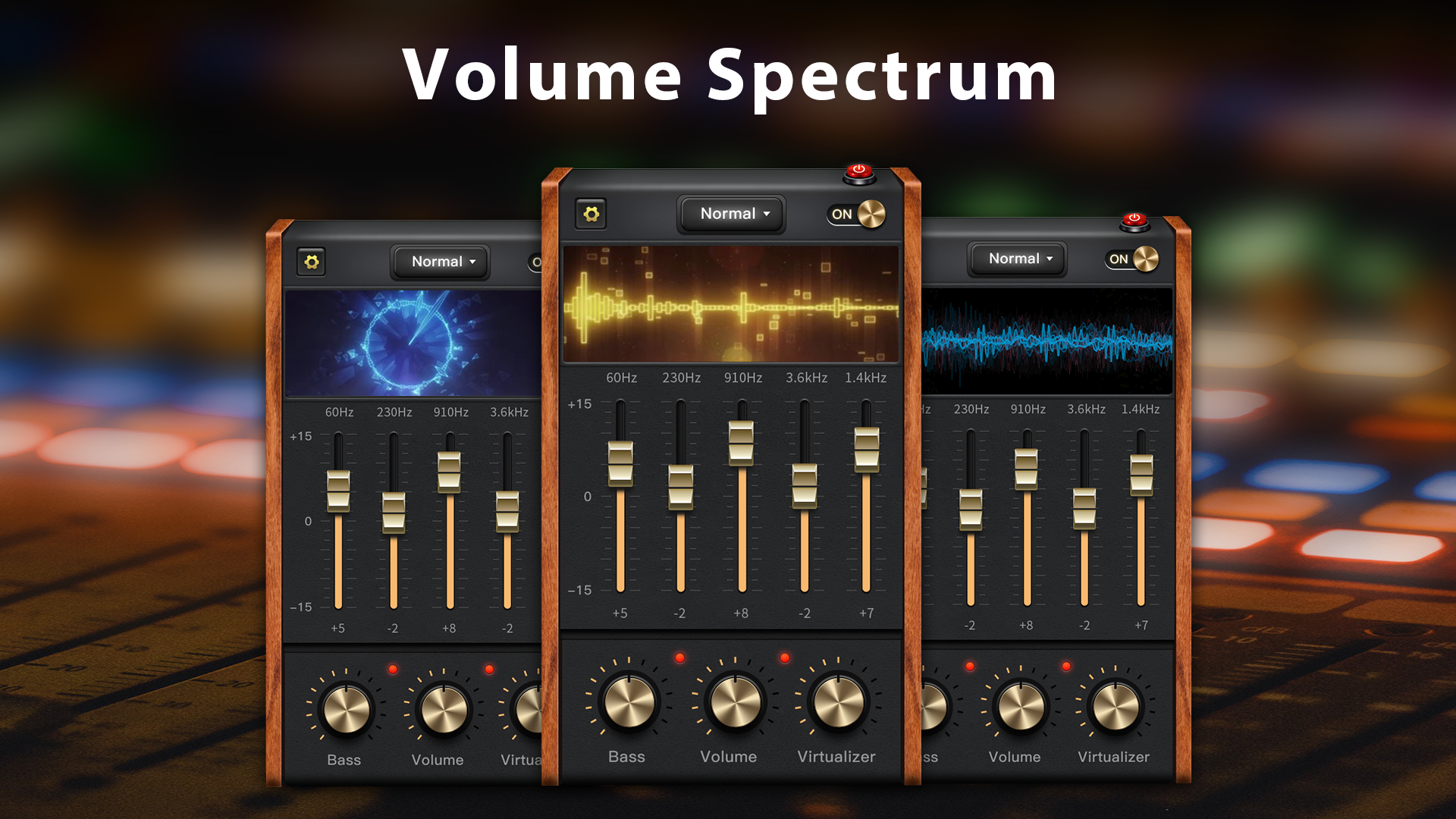 اسکرین شات 1 برنامه Equalizer - Bass Booster EQ