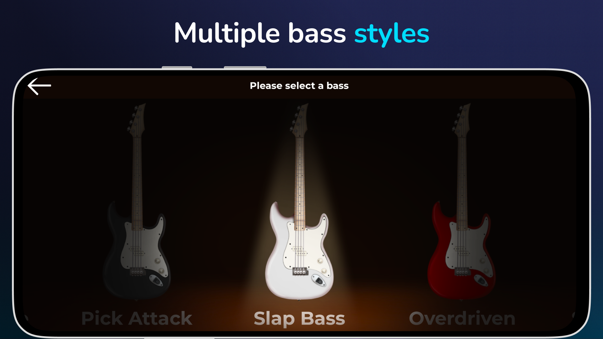 اسکرین شات 2 بازی Bass Guitar Solo