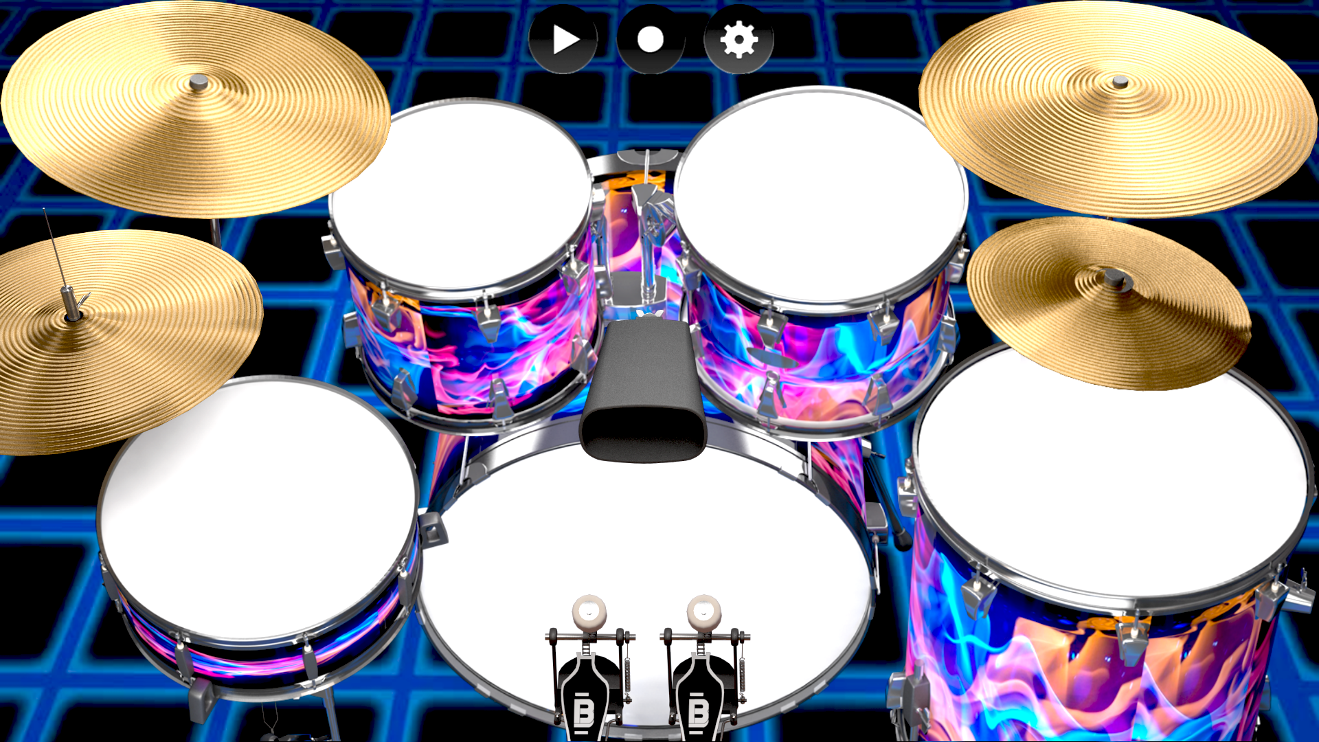 اسکرین شات 2 بازی Drum Solo Legend