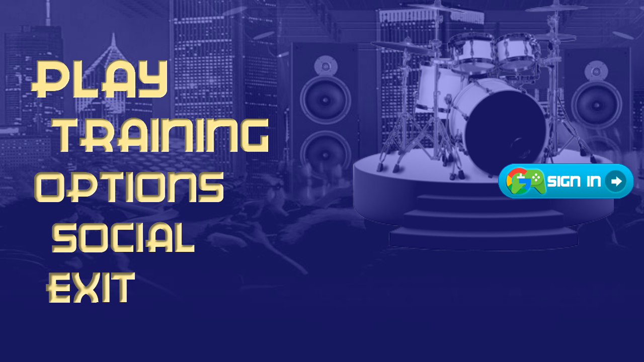 اسکرین شات 1 بازی Drum Hero (rock music game, ti