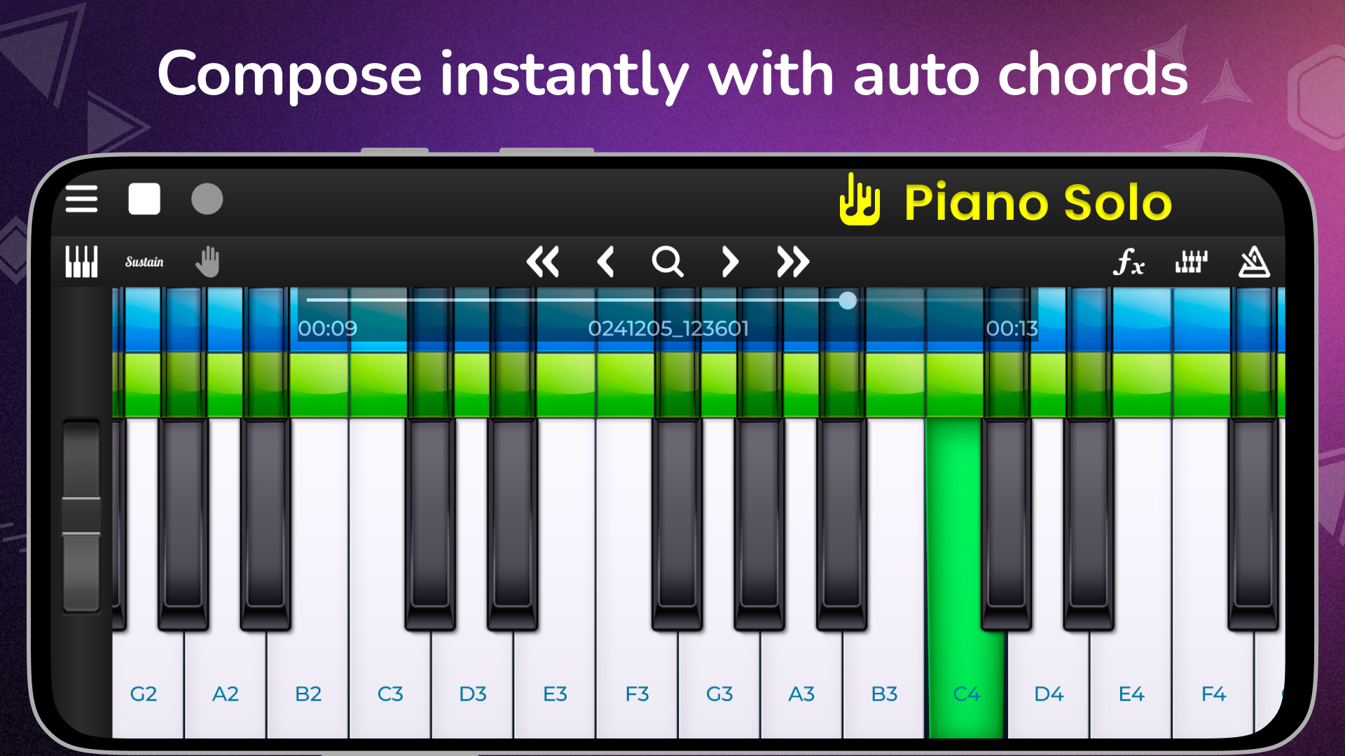 اسکرین شات 6 بازی Piano Solo HD