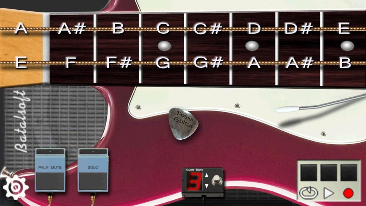 اسکرین شات 1 بازی Power guitar HD