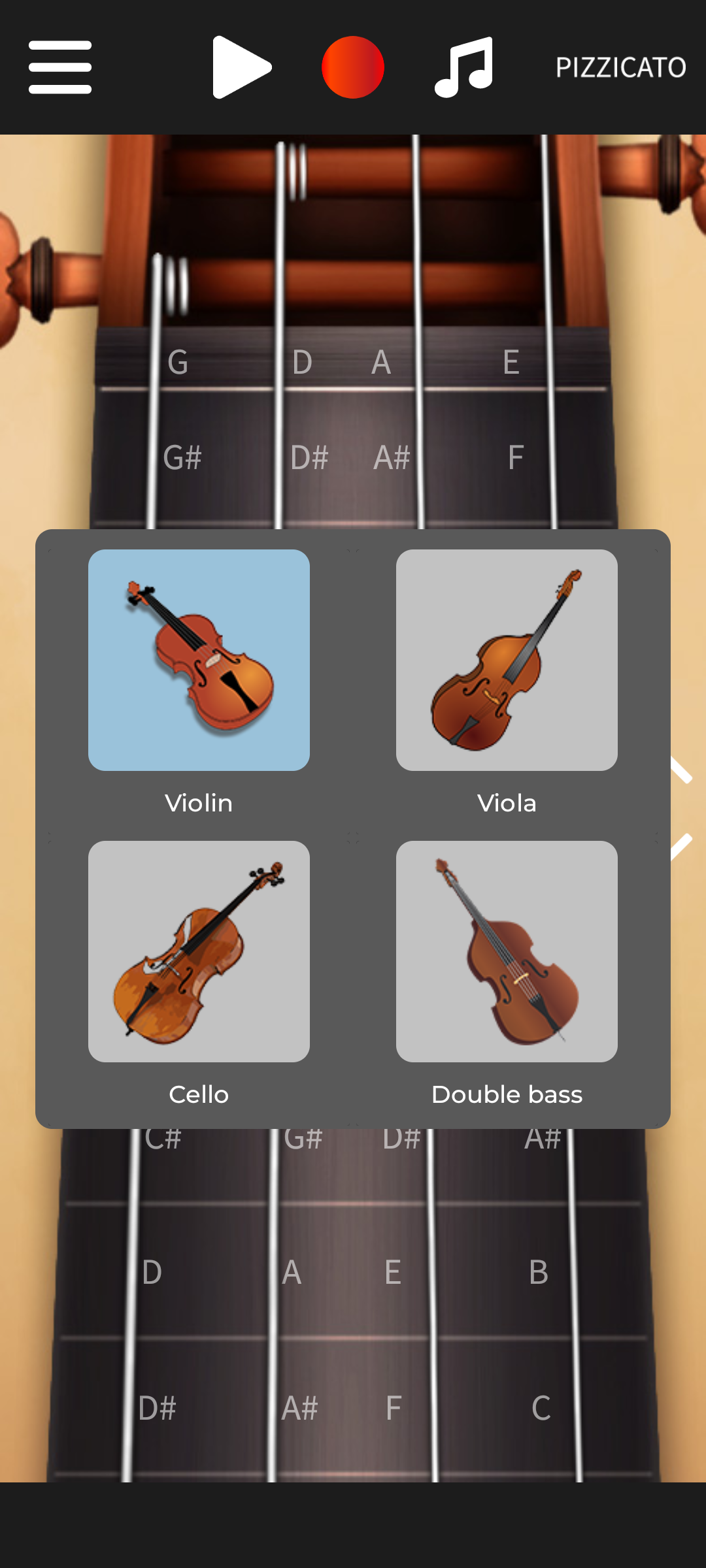 اسکرین شات 3 بازی Real Violin Solo