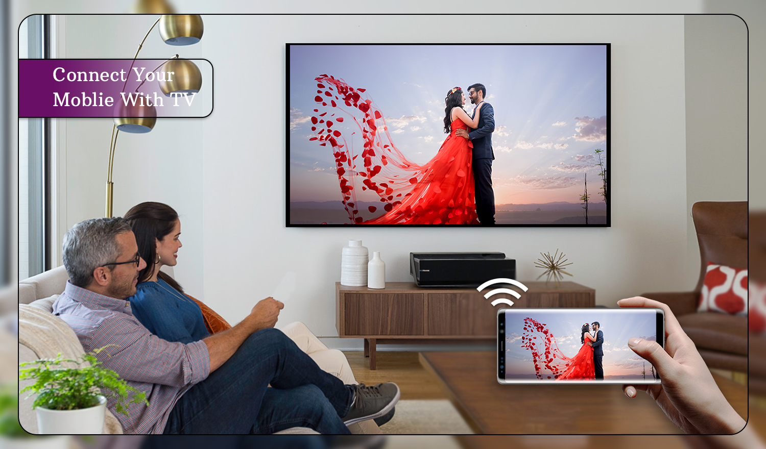 اسکرین شات 3 برنامه Smart View TV Screen Mirroring