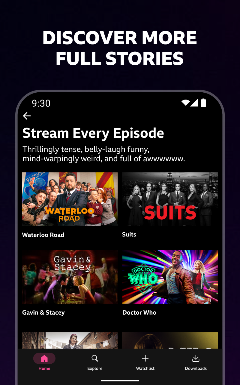 اسکرین شات 2 برنامه BBC iPlayer