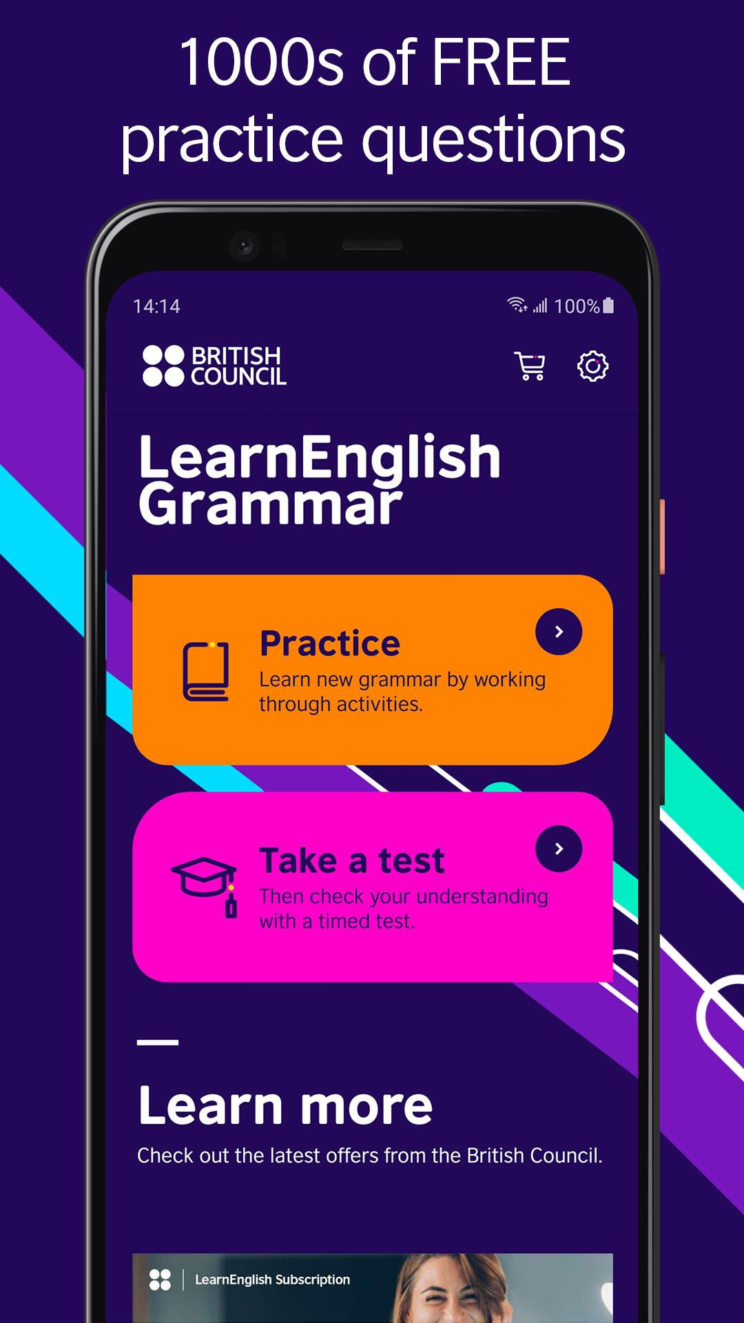 اسکرین شات 1 برنامه LearnEnglish Grammar
