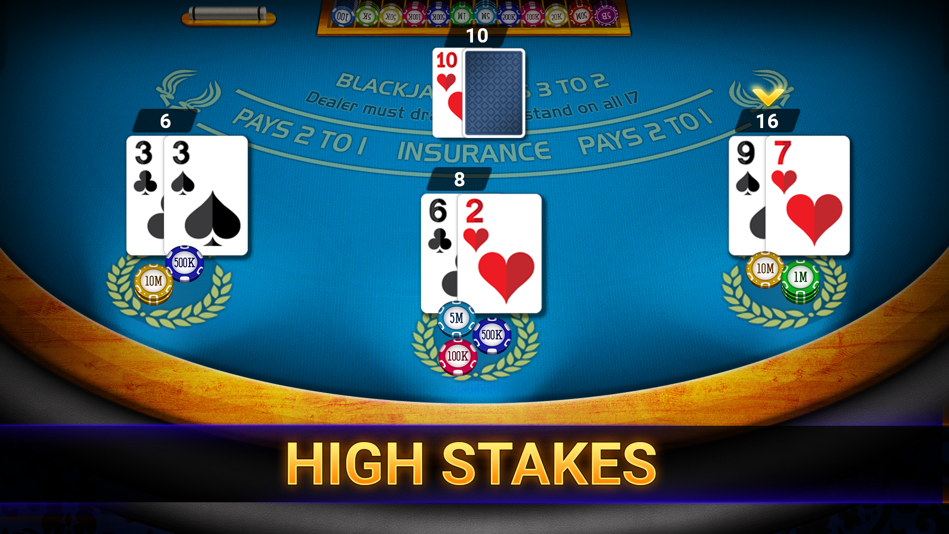 اسکرین شات 2 بازی Blackjack 21: online casino