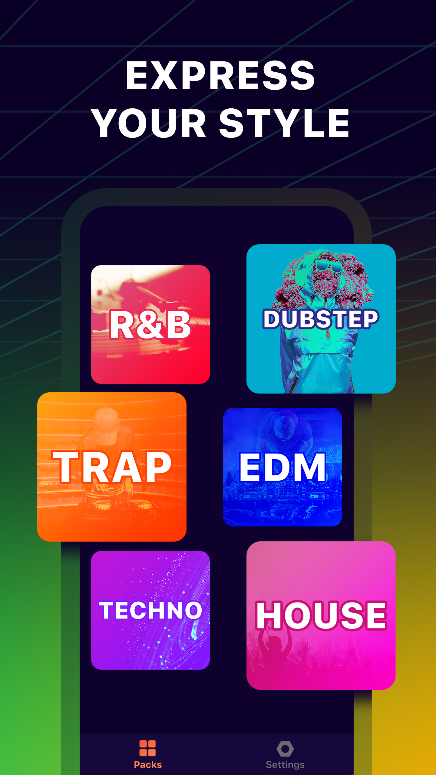 اسکرین شات 4 برنامه Beat Jam - Music Maker Pad