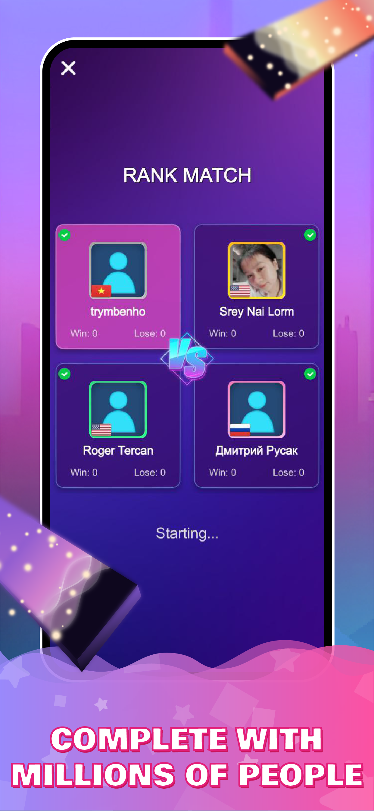 اسکرین شات 4 بازی Dream Tiles Piano