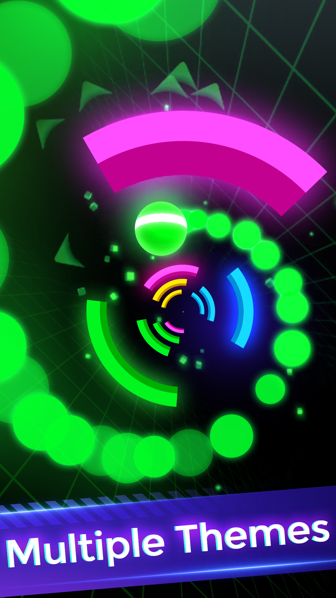 اسکرین شات 5 بازی Smash Tiles - Piano Music Ball