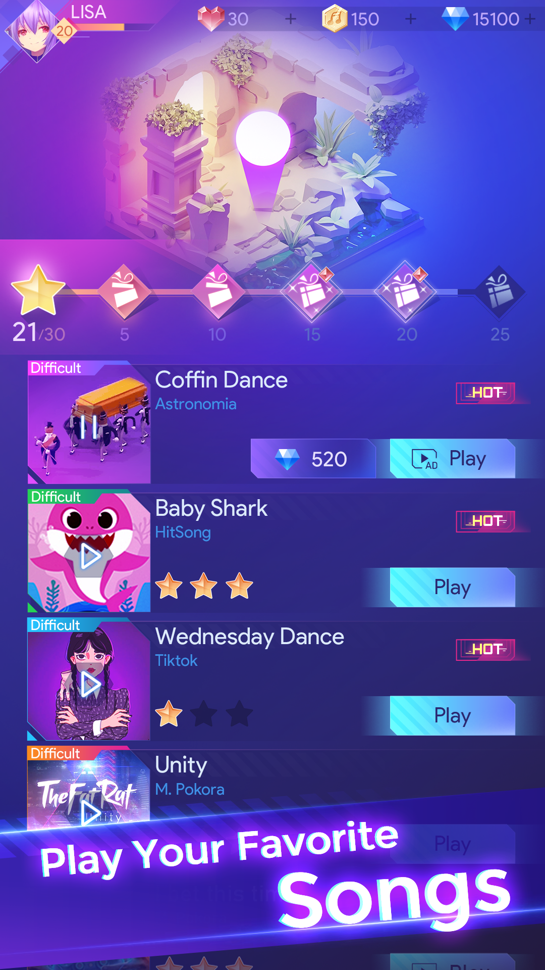 اسکرین شات 1 بازی Smash Tiles - Piano Music Ball