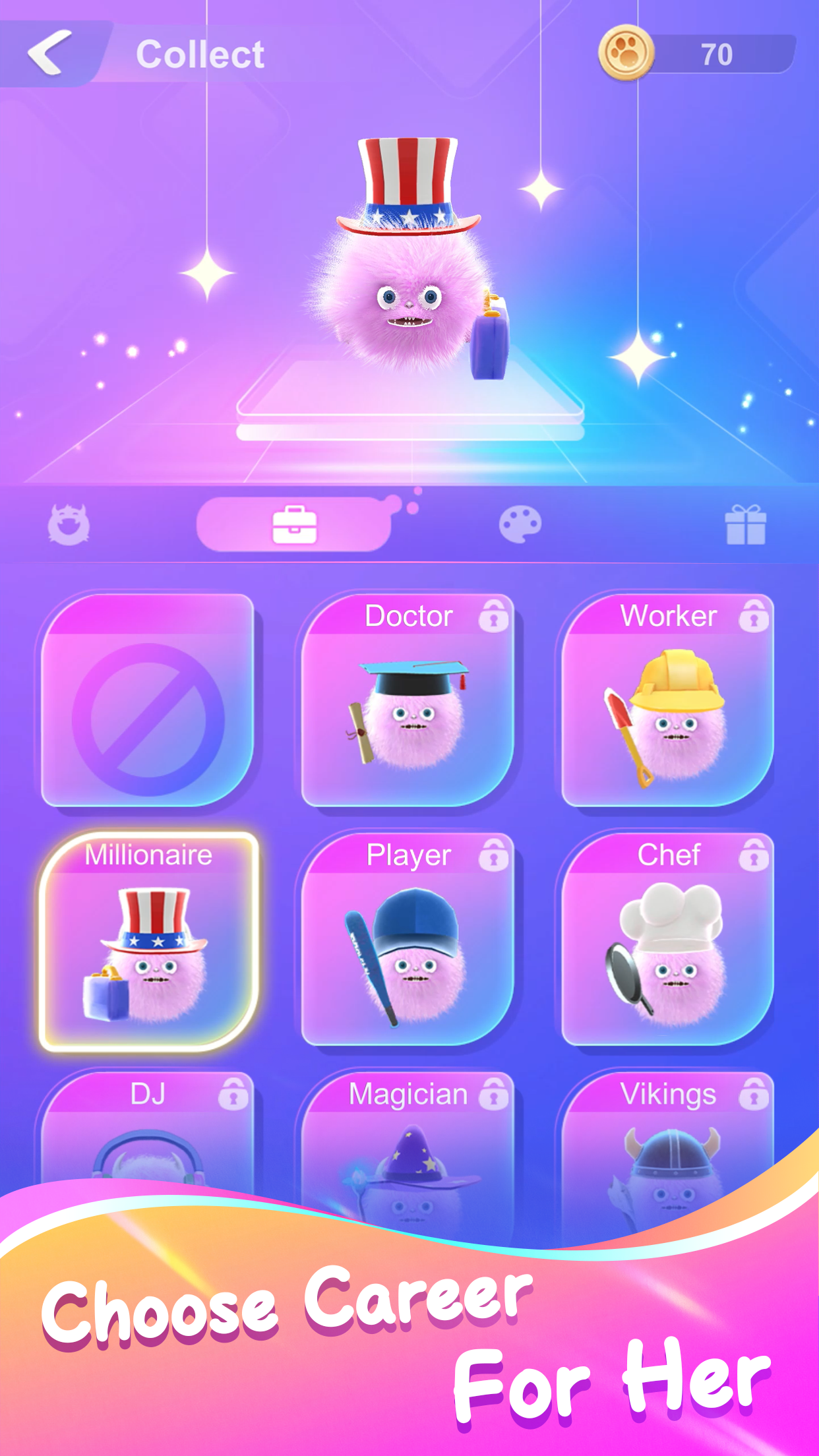 اسکرین شات 4 بازی Fluffy Ball: Music Hop Game