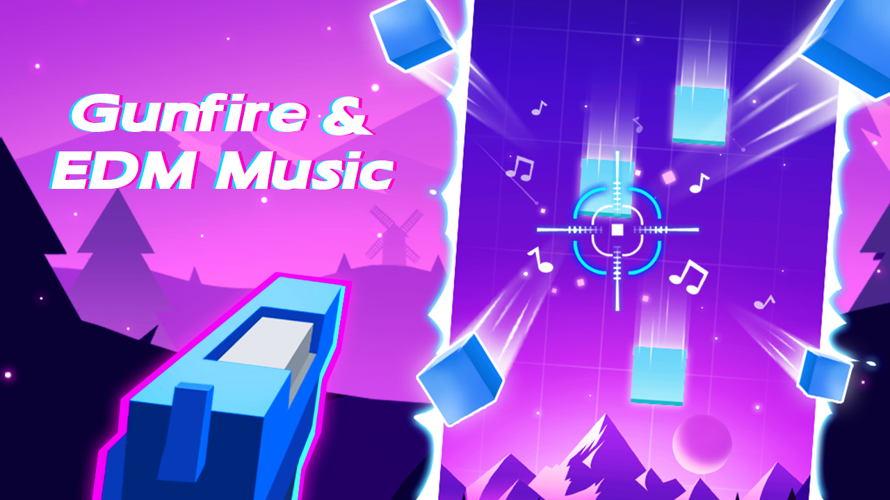 اسکرین شات 6 بازی Beat Fire - Edm Gun Music Game
